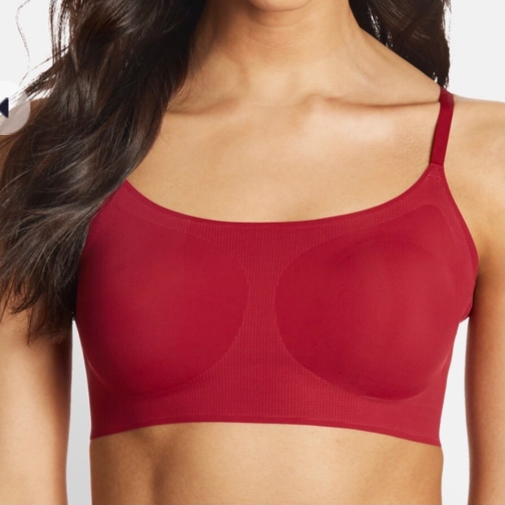 Maidenform Wireless Pullover Bra-Sexy Red